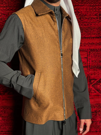 Modena Vest (BROWN) 2025