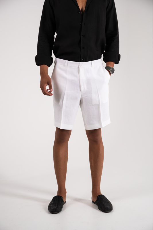 Modena Pearl White short