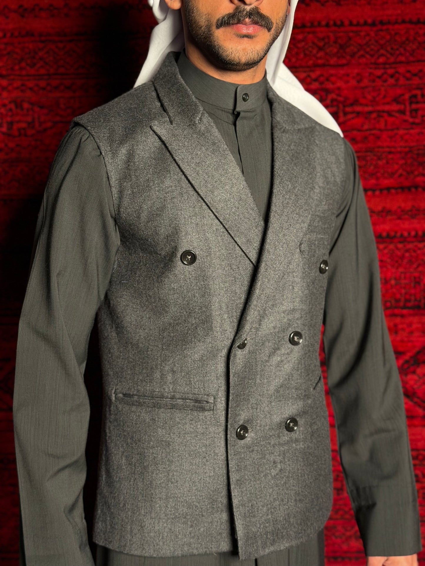 Amalfi Vest (GREY) 2025